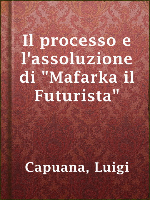 Cover image for Il processo e l'assoluzione di 